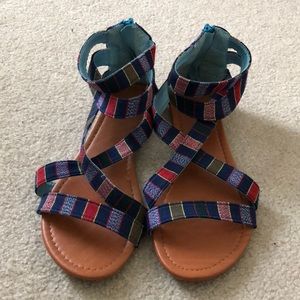 Colorful sandals